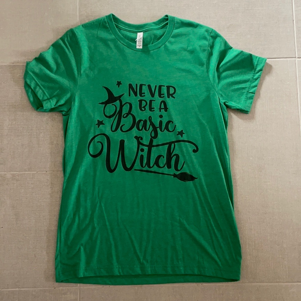 Nwt Basic Witch Tee Sz M